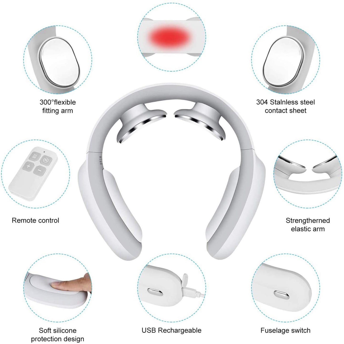 ThermaPulse™ Neck Massager