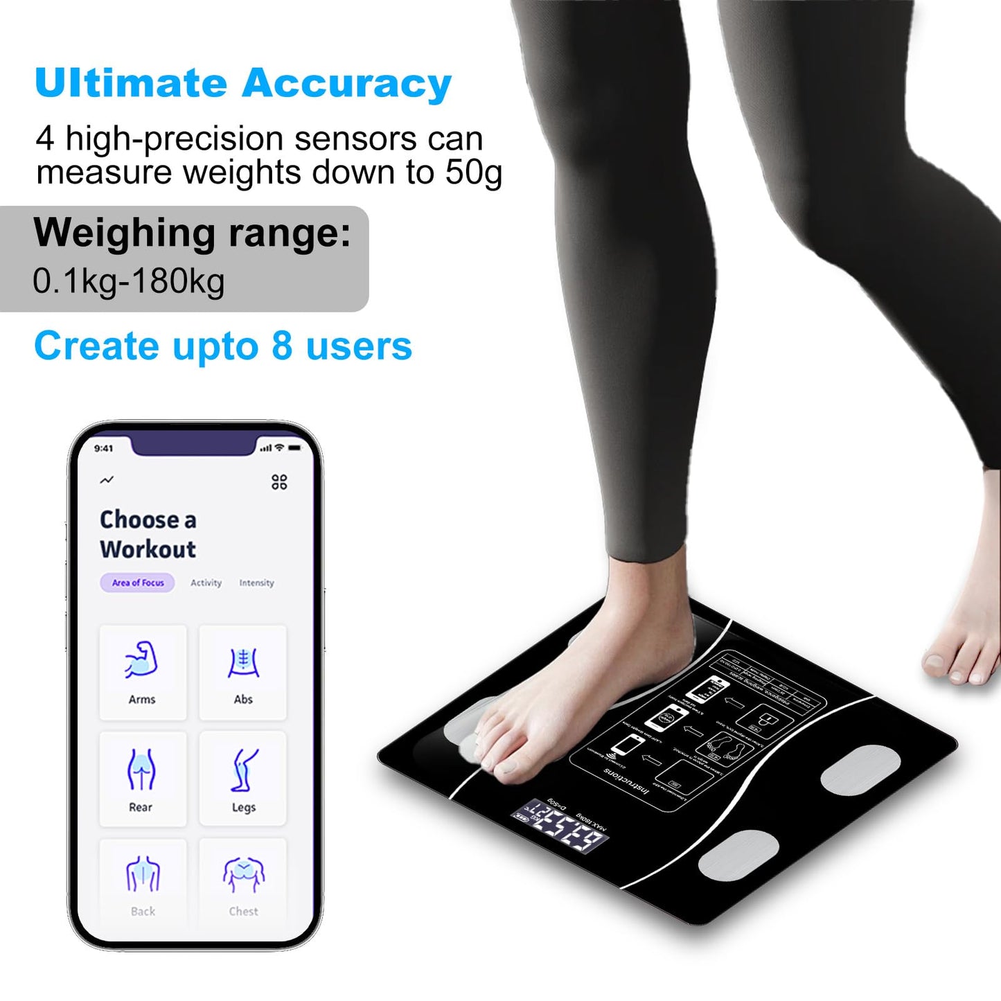 Smart Intelligent Digital Body Scale