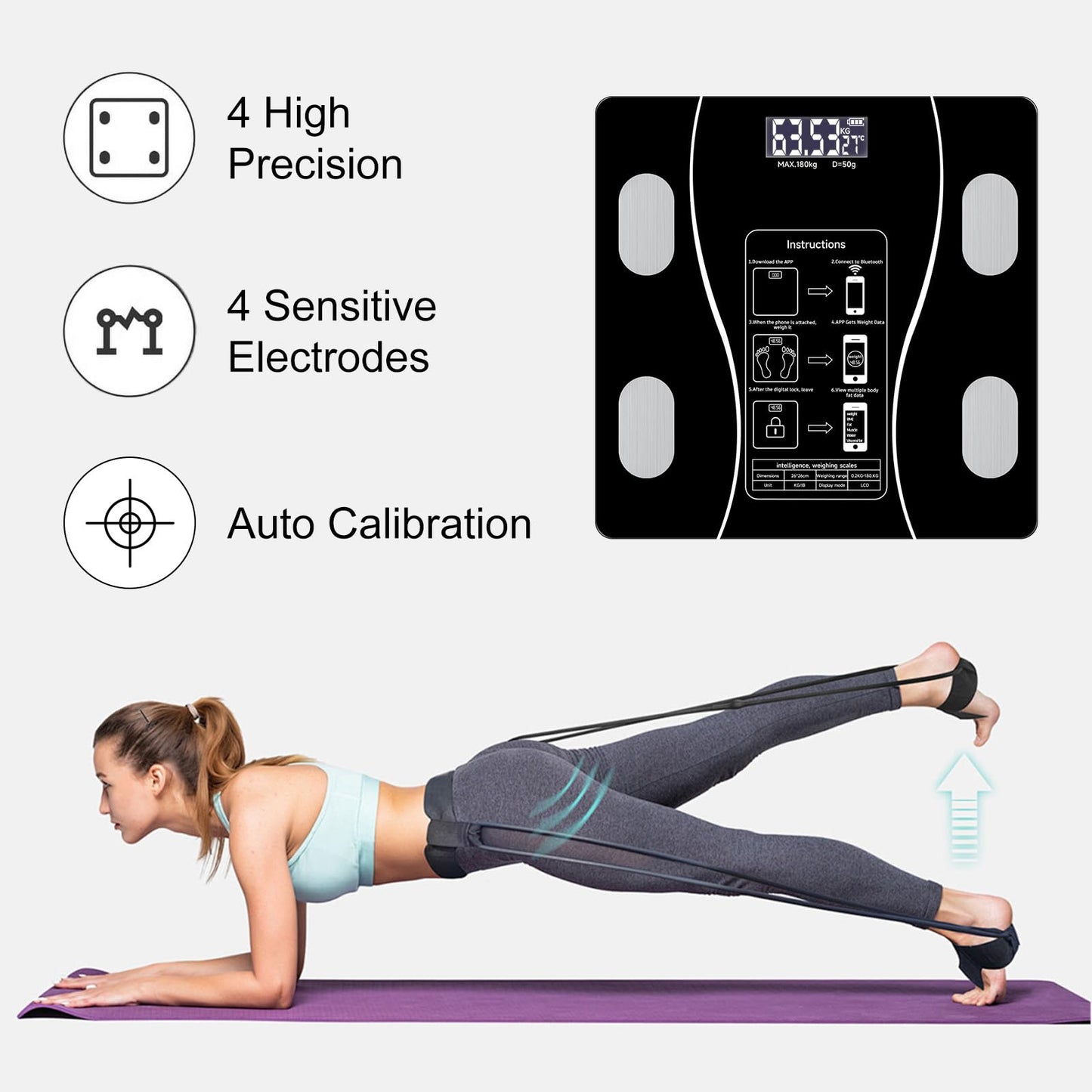Smart Intelligent Digital Body Scale
