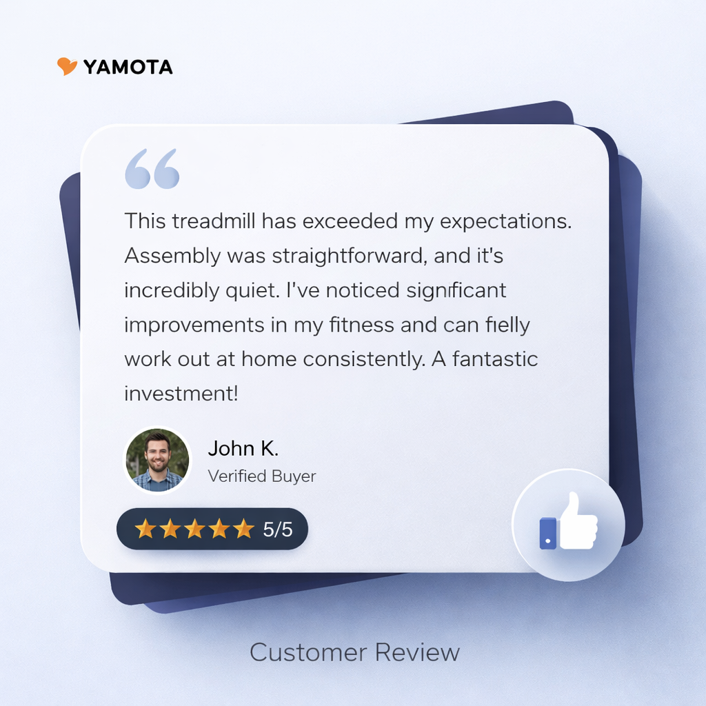 Yamota Foldable Personal Treadmill