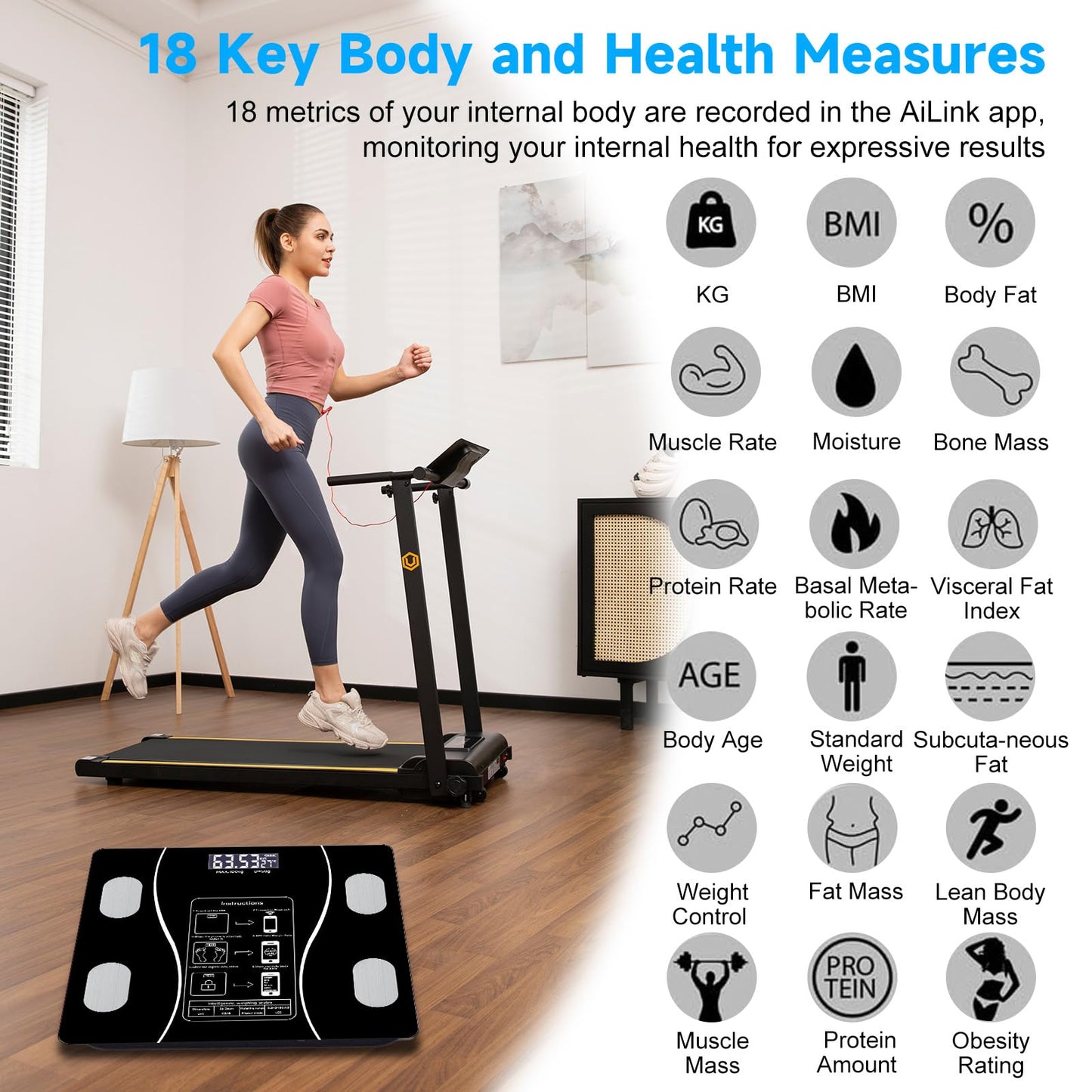 Smart Intelligent Digital Body Scale